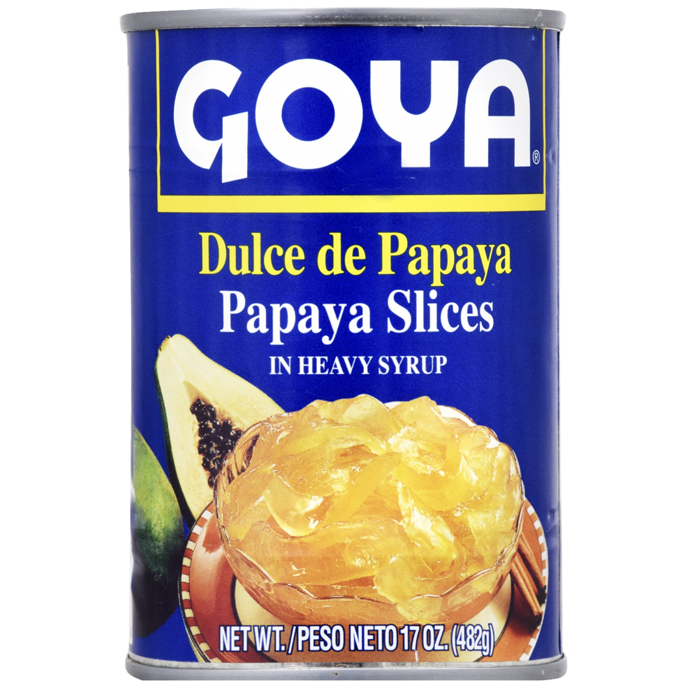 (6 pack) Goya Papaya Slices, 15 oz