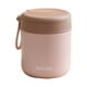 thumbnail image 1 of Taza para sopa con tapa y cuchara plegable, recipiente para almuerzo, frasco de boca ancha con aislamiento al vacío, recipiente para sopa para viajes escolares. Rosa, 1 of 8