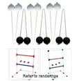 thumbnail image 4 of Balle de Lancer d'Échelle de Remplacement, Balles d'Échelle Bolas, Balle et Blanc, 4 of 8