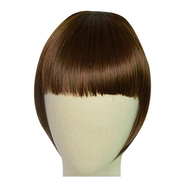 Clip Sintético a Prueba de Calor de La Explosión Del cabellero en La Extensión Del cabellero de de La Explosión , 02 Salvador extensión de cabello con flequillo frontal