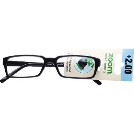 Zoom Eco Friendly Reader Mens Black 2.00