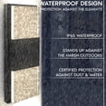 thumbnail image 3 of Luxrite Up Down LED Bubble Glass Outdoor Wall Light, 17", 3CCT 3000K-5000K, IP65, 12W, ETL 2-Pack, 3 of 7
