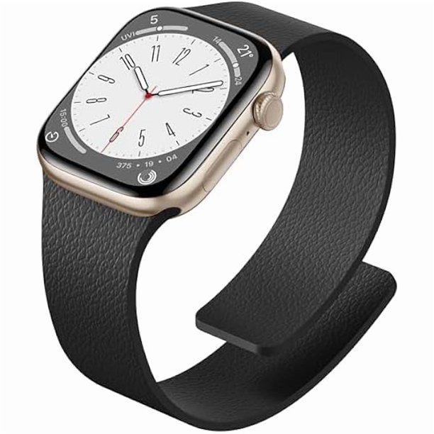 Chenchen Magnetic Silicone Watch Band Compatible with Apple Watch Bands for Women 40mm 41mm 42mm 38mm, Soft Sport Strong Magnet Strap for iWatch Ultra 3 2 1 Series 11 10 9 8 7 6 5 4 SE 3 2 1
