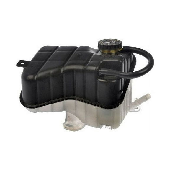 Front Radiator Coolant Overflow Tank Reservoir - Compatible with 2000 - 2005 Cadillac DeVille 4.6L V8 2001 2002 2003 2004