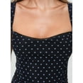 thumbnail image 3 of Mini Printed Tulle Dress with Heart Collar, 3 of 6