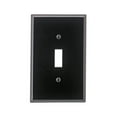 thumbnail image 2 of WALLPLATE SWITCH 1G BLK (Pack of 1), 2 of 2
