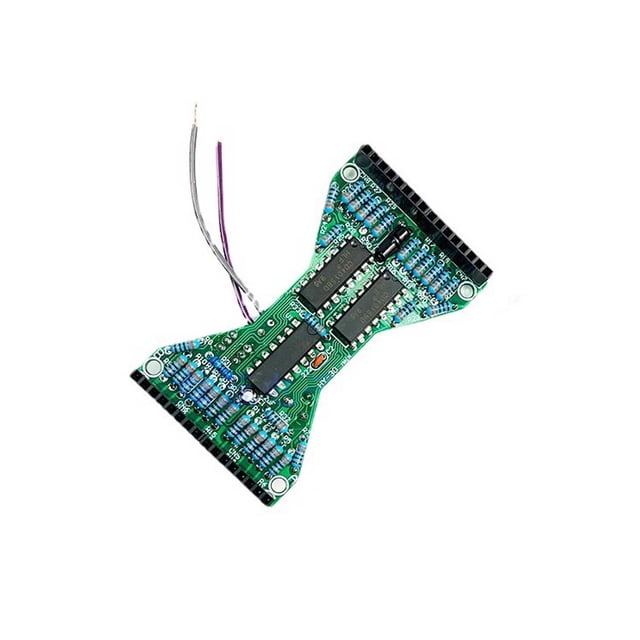 Tholdsy Kit de reloj de arena electrónico LED Kits de práctica de proyecto de soldadura Herramientas de entrenamiento de tablero de soldadura Electrónica miscelánea