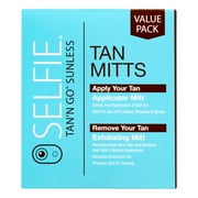 Selfie TanÃn Go Applicator & Exfoliating Mitt, 2 Ct