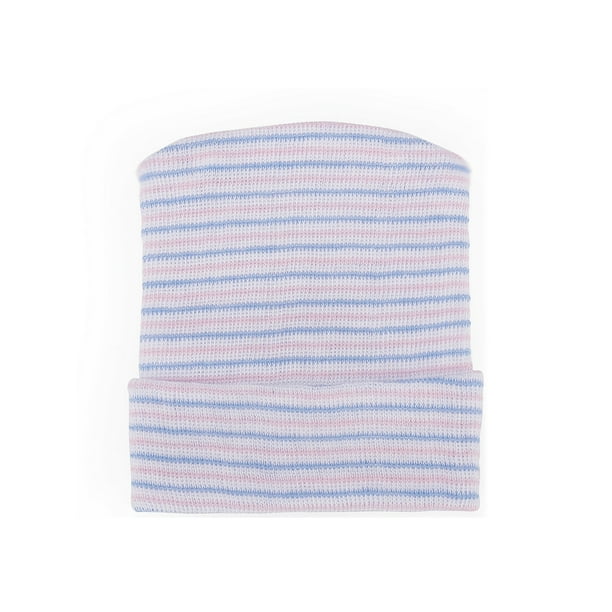 Newborn Baby Girl Infant Stripe Striped Outdoor Casual Beanie Hospital Hat  Caps