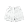 thumbnail image 4 of Uobin Women's Sweat Shorts Plus Size Lounge Athletic Drawstring High Waisted Trendy Summer Shorts with Pockets, 4 of 5