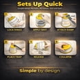 thumbnail image 5 of RinneTraps Flip N Slide All-in-One Self-Resetting Bucket Mouse Trap,  4 Pack Bundle, Humane Live Catch for Indoor & Outdoor Rodent Control, 5 of 5