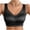 Black, variant on hoksml Women's Seamless Push Up Bras Mesh V-Neck Bralette, Wide Supportive Straps, Reliable Bust Support and All-Day Comfort Daily Breathable Intimates