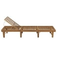 thumbnail image 5 of vidaXL Folding Sun Lounger Solid Acacia Wood, 5 of 11
