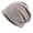 Coffee, variant on Winter Beanies Women's Fashion Solid Color Stripe Winter Knitted Pile Hat Headband Hat