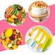 thumbnail image 4 of Juego de cocina para niños de 5 uds., herramientas de cocina Montessori reales, juego de cuchillos para niños para cocinar de verdad, 4 Uds. De cuchillos de cocina de seguridad para niños, 4 of 5