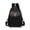 Black, variant on Flap Backpack for Women Stylish PU Leather Shoulder Bag Multi Pockets Rucksack with Top Handle and Zipper for Party Dating Commuting