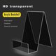 thumbnail image 4 of 6 Packs Clear Acrylic Book Stand,transparent Book Display Stand, Book Stands For Display, Acrylic Bookshelf For Displaying, 4 of 5