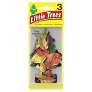 Little Trees Air Freshener Crisp Autumn Air Fragrance 3-Pack