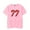 Pink, variant on Sombr I Barely Know Her 77 T-shirt Crewneck Short Sleeve Casual Streetwear Tee