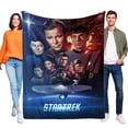 thumbnail image 1 of STAR TREK anti-pilling, suave, ligera, esponjosa y acogedora de lujo para hogar y cocina – Perfecta para niños y adultos,200X150cm, 1 of 6