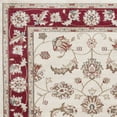 thumbnail image 3 of 3'x5' Ivory Red Floral Indoor Area Rug, 3 of 3