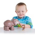 thumbnail image 4 of Fisher-Price Little People Hippo with Zookeeper Figure, 4 of 10