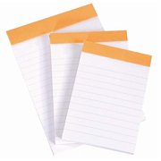 Rhodia Staplebound Notepad - Lined 80 sheets - 2 x 3 - Orange cover