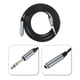 thumbnail image 2 of Cable de audio auxiliar estéreo HiFi macho a hembra de 6 pies 1/4" TRS, 2 of 4