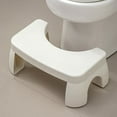 thumbnail image 3 of Ergonomic Toilet Foot Stool with Comfortable Design - Durable, Easy-to-Clean, Space-Saving & Portable Bathroom Step Stool for Enhanced Toilet Posture Support (Black Set), 3 of 6