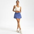 thumbnail image 6 of Nisorays Women's Active Athletic Skort Lightweight Tennis Skirt Perfect for Running Training Sports Golf Royal Blue M, 6 of 9