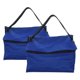 thumbnail image 1 of Blue Insulated Lunch Bag for Bottle Made of Oxford Cloth Portable and Lightweight 2 Pack, 1 of 4
