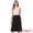 Black, variant on DARING DIVA Women's Elastic Summer Work A Line Flowy Trendy Skirt X-Small Black