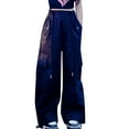 thumbnail image 4 of SXcggal Girls' Overalls 2024 New Casual All Fit Straight Leg Wide Leg Pants Large Children's Pants Street Dance Sports Pants Fashionable Handsome Leisure Girls Trousers, 4 of 8