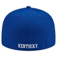 thumbnail image 4 of Men's New Era Royal Kentucky Wildcats 59FIFTY Fitted Hat, 4 of 6