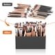 thumbnail image 4 of Organizador de brochas de maquillaje HIIMIEI, acrílico negro, 6 ranuras, 4 of 7