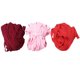 thumbnail image 1 of Paquete de 3 cintas de cuerda trenzada de algodón para envolver regalos, manualidades y adornos (12 m, rojo, burdeos y rosa), 1 of 7