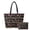 Black Lights, variant on Cugasmaru Tote Bag for Women with Wallet Pouch Zipper Womens Shoulder Bag Large Capacity Handbags Graphic, 2 Piece Set, Christmas Tree Sweets Print