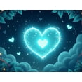 thumbnail image 4 of Heart Balloons Backdrop Background Wall Banner Valentines Day Party Decorations Romantic Celebration Event Decor Wedding Photography Prop, 4 of 4