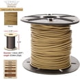 thumbnail image 6 of The Beadsmith Leather Cord – Beach – 1.5mm Spool – 25 Yards/22.86 Meters – Indian Leather Thong Ideal for Braiding, Beading, Necklaces, Fine Lacing, Hair Accessories & DIY Jewelry Making, 6 of 8