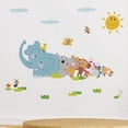 thumbnail image 4 of jeux D'animaux Caricaturaux Chambre D'enfant Chambre Coucher Salon Entre Dcoration Intrieure Stickers Muraux, 4 of 5