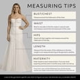 thumbnail image 4 of David’s Bridal, The Edit by DB Studio Women's Strapless Beaded Lace Mermaid Wedding Dress, Full Length, Tulle, 4 of 6