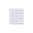 thumbnail image 1 of BNM Smart Dry Premium 6 Piece Cotton Hand Towel Set, White, 1 of 4
