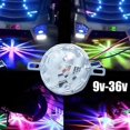 thumbnail image 3 of 1Set Colorful Laser Anti-Fog Lights Anti-Rear-End Car Chassis Lights Modified LED Night Warning Brake Lamp Auto Accessories, 3 of 5
