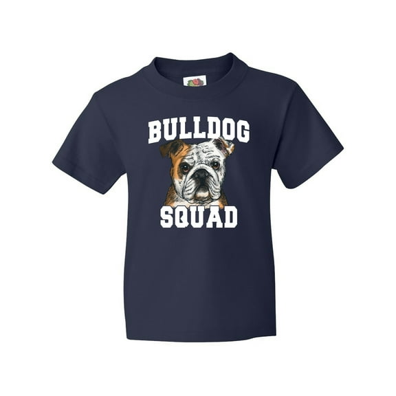 Inktastic Dog Bulldog Squad Youth T-Shirt