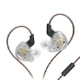 thumbnail image 2 of Auriculares CCA CA4 Auriculares internos para juegos de 3,5 mm, compatibles con Bluetooth, auriculares portátiles con cable para juegos, blancos, con micrófono Sweethay EL003197-06, 2 of 2
