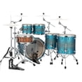 thumbnail image 2 of Batería MAPEX SATURN EVOLUTION HYBRID 6 pzs Color Azure Burst SEV6PH-CH-PT azul, 2 of 4