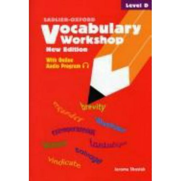 Pre-Owned Vocabulary Workshop: Level D (Paperback) 0821571095 9780821571095
