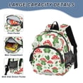 thumbnail image 4 of ALAZA Frog with Mushroom Mini Backpack School Bookbag Age 3-7 Medium, 4 of 7