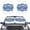 American Anniversary Butterfly Flag, variant on Chririnla Eagle Flag Rose Car Front Window Sunshade 2 Pack USA Anniversary Patriotic Foldable Auto Sun Visor Cover Vehicle Interior Heat Shield Protection Universal Fit for Sedan Truck SUVs