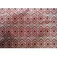 thumbnail image 5 of oneOone Cotton Silk Dark Rose Brown Fabric Ikat Sewing Craft Projects Fabric Prints By Yard 42 Inch Wide, 5 of 6